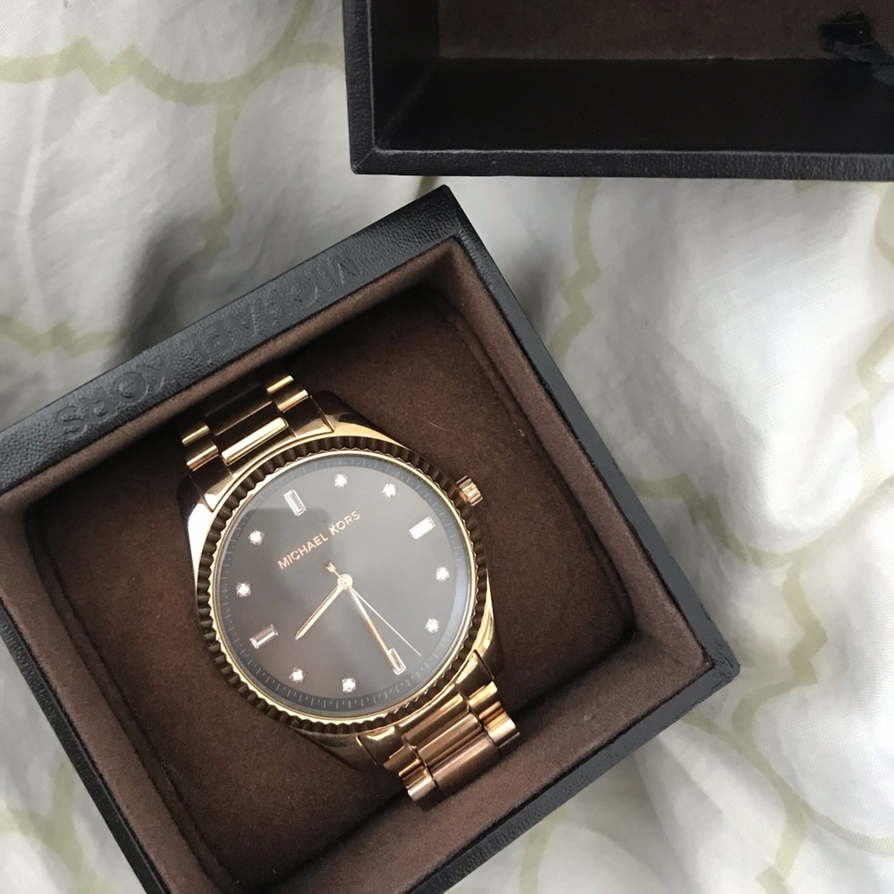 Michael Kors Felicity Rose Gold Watch